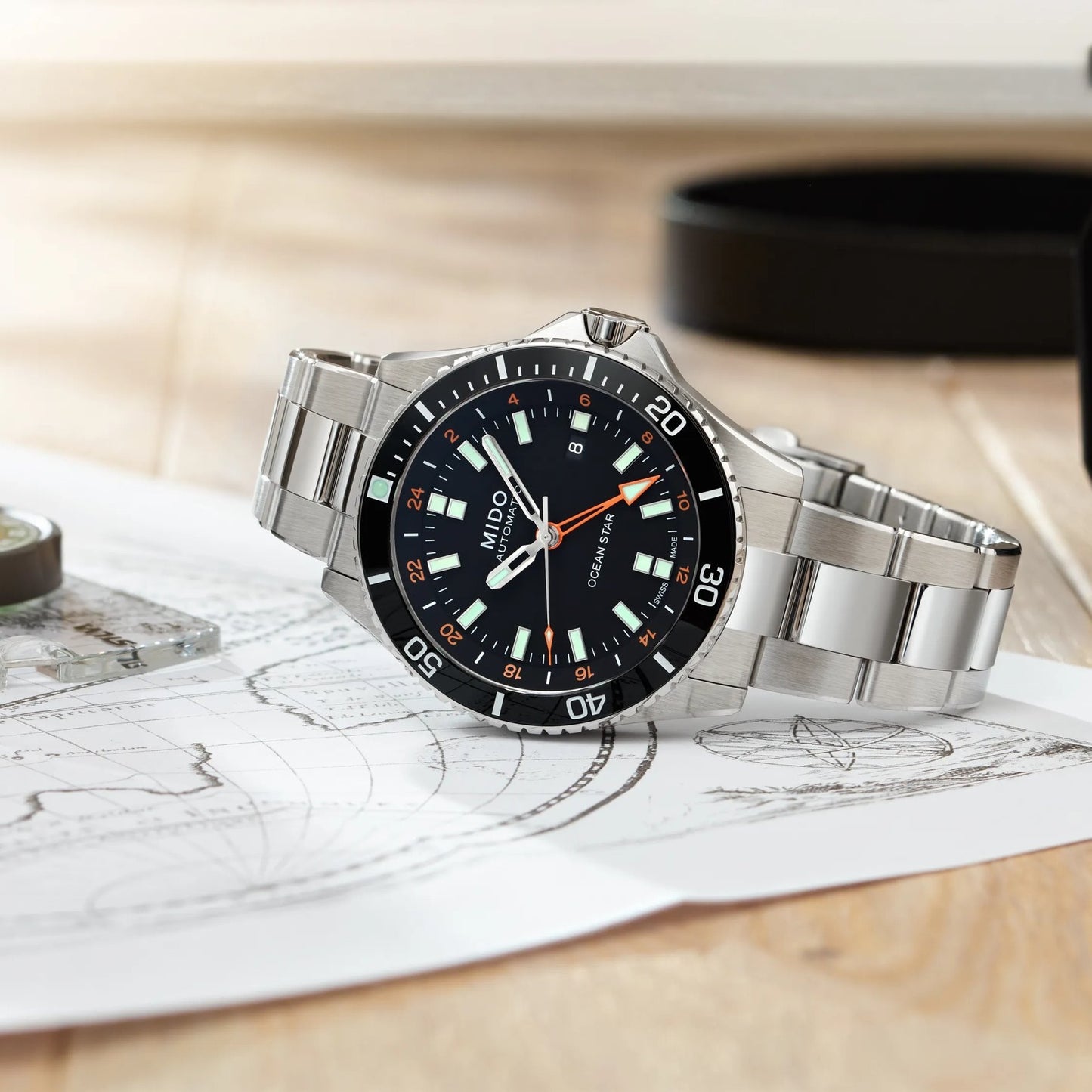 MIDO Ocean Star GMT 44mm M026.629.11.051.01 M0266291105101