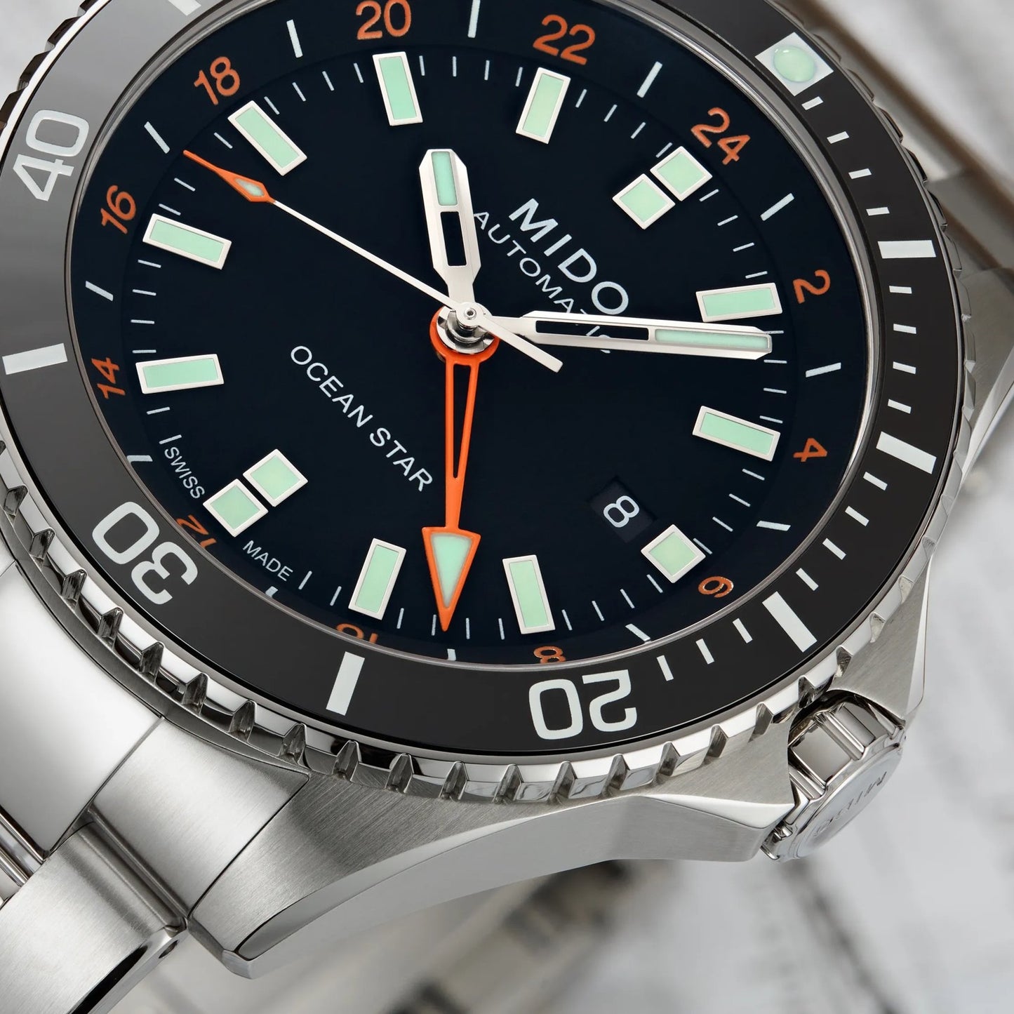MIDO Ocean Star GMT 44mm M026.629.11.051.01 M0266291105101