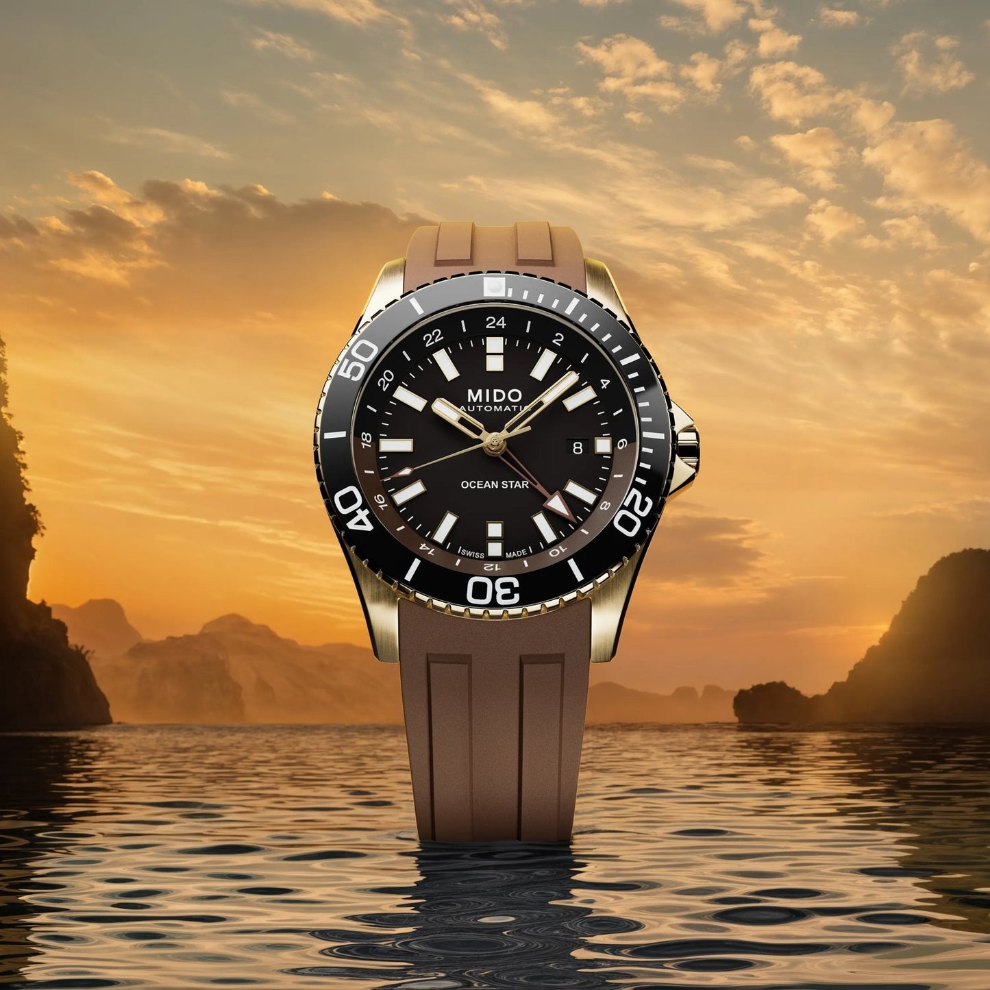 MIDO Ocean Star GMT 44mm M026.629.37.291.00  M0266293729100