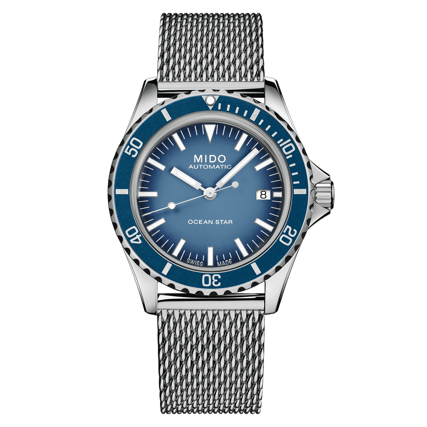 MIDO Ocean Star Tribute 40.5mm M026.807.11.041.01 M0268071104101 Special edition (1 Extra Strap)