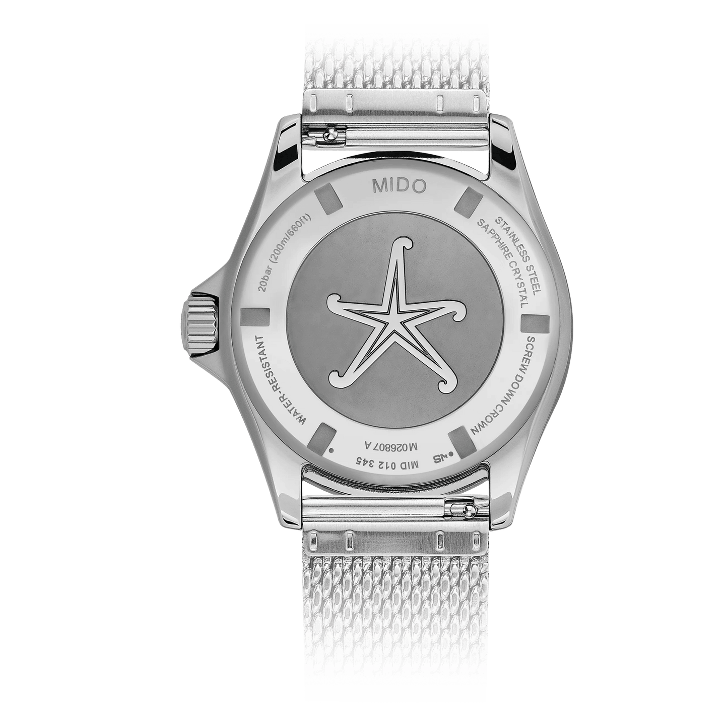 MIDO Ocean Star Tribute 40.5mm M026.807.11.041.01 M0268071104101 Special edition (1 Extra Strap)