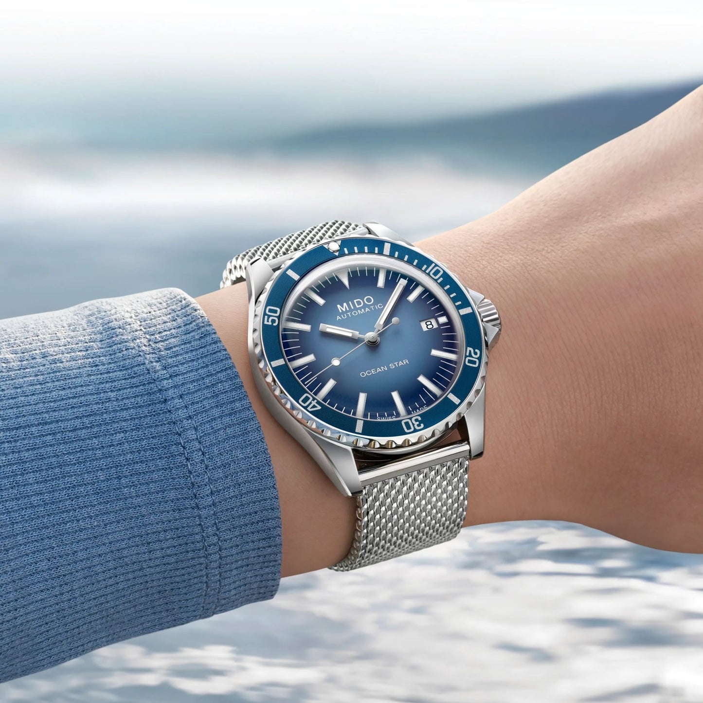 MIDO Ocean Star Tribute 40.5mm M026.807.11.041.01 M0268071104101 Special edition (1 Extra Strap)