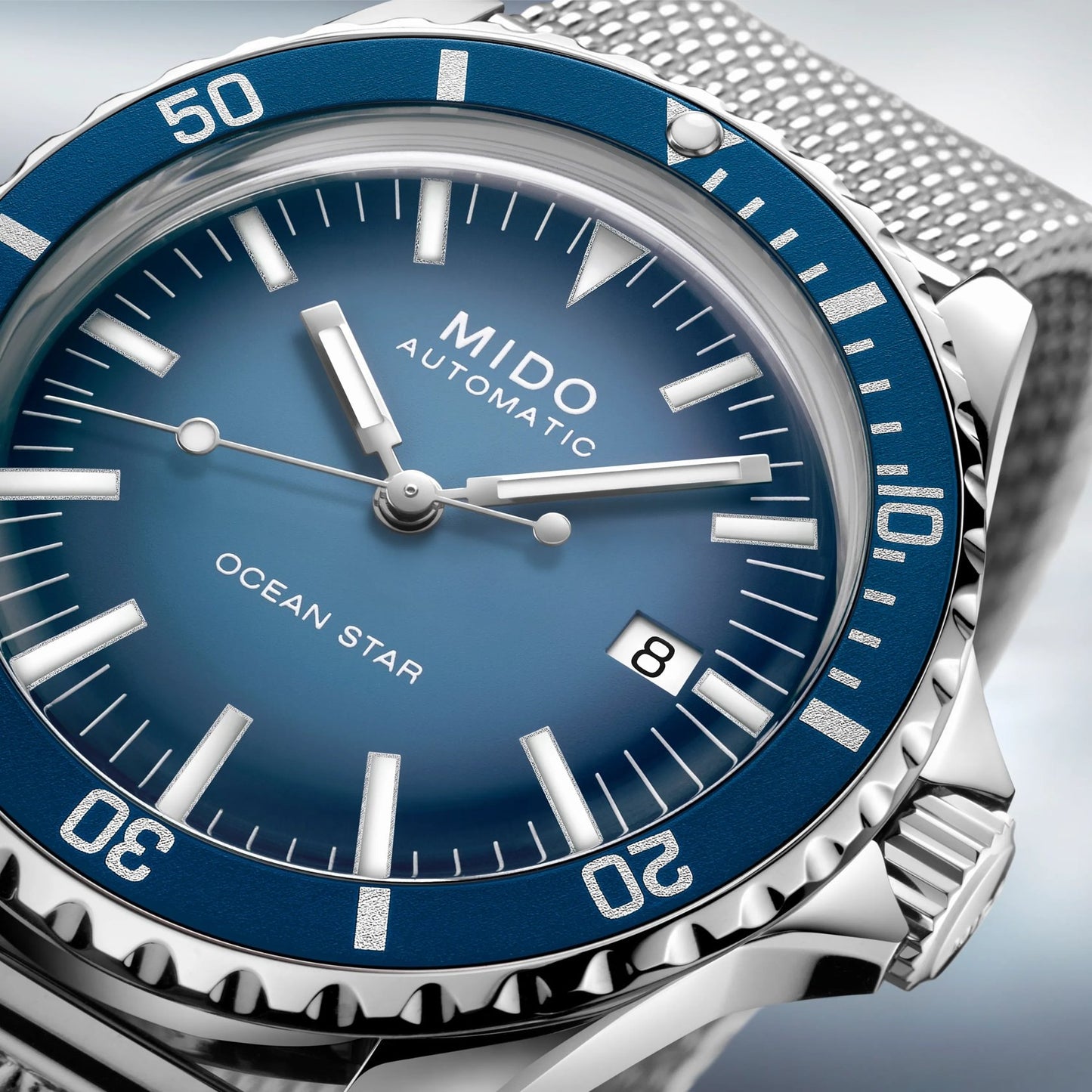 MIDO Ocean Star Tribute 40.5mm M026.807.11.041.01 M0268071104101 Special edition (1 Extra Strap)