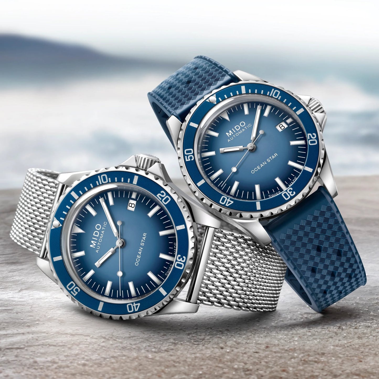 MIDO Ocean Star Tribute 40.5mm M026.807.11.041.01 M0268071104101 Special edition (1 Extra Strap)