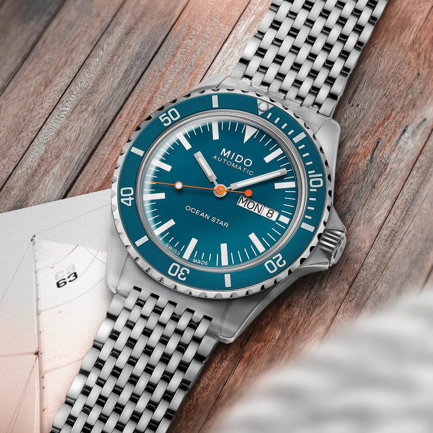 MIDO Ocean Star Tribute 40.5mm M026.830.11.041.00 M0268301104100 Special edition (1 Extra Strap)