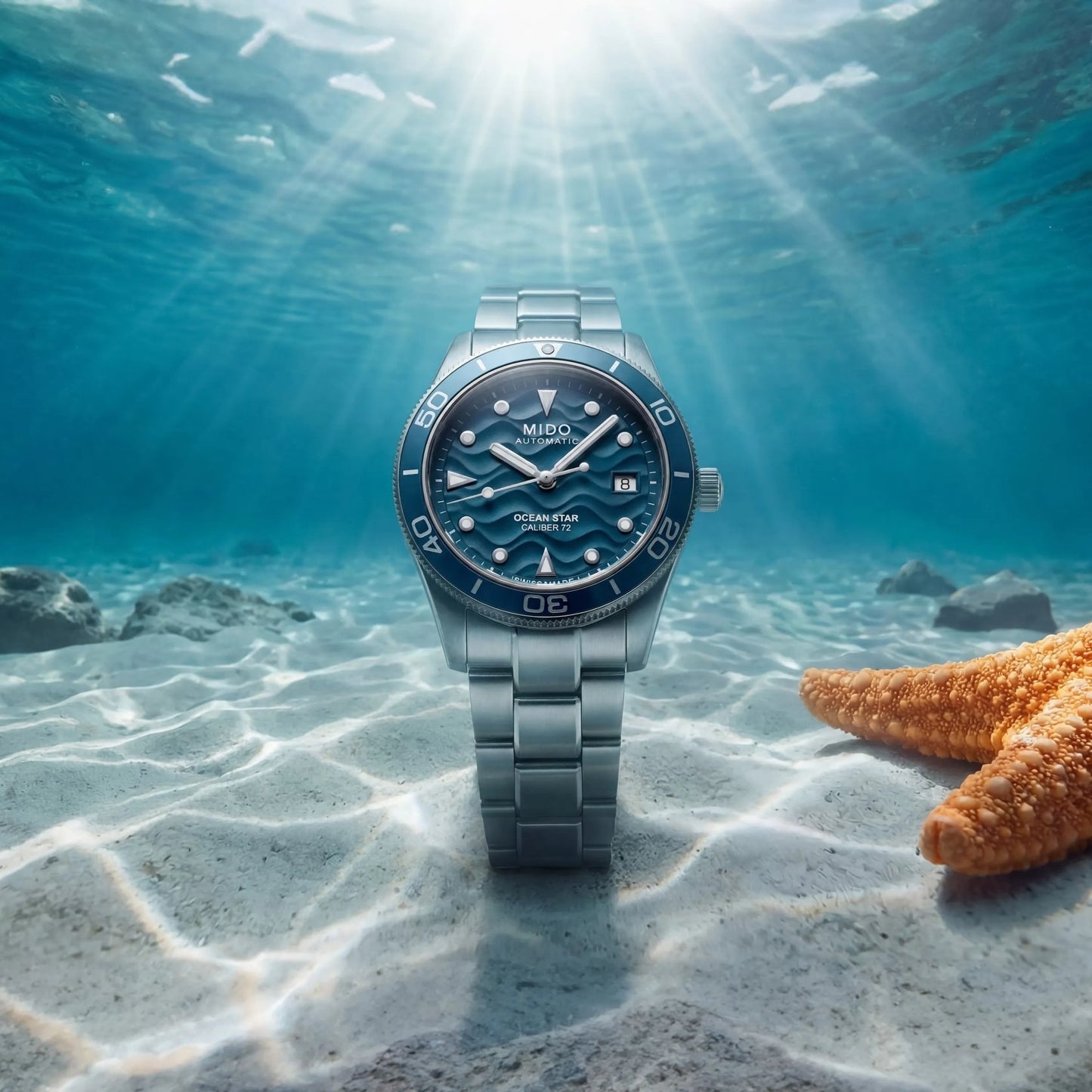 MIDO Ocean Star 39 Special edition (1 Extra Strap) M026.907.11.041.01 M0269071104101