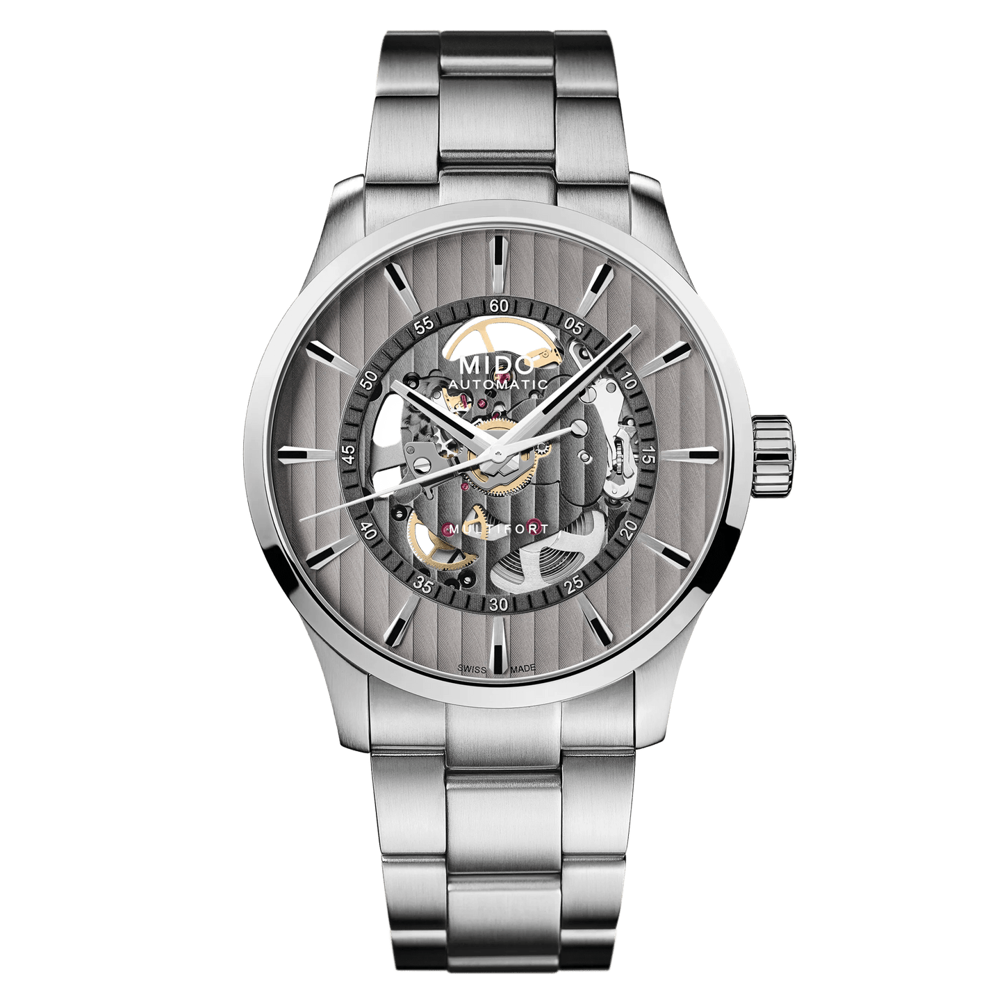 MIDO Multifort Skeleton Vertigo 42mm M038.436.11.031.00 M0384361103100