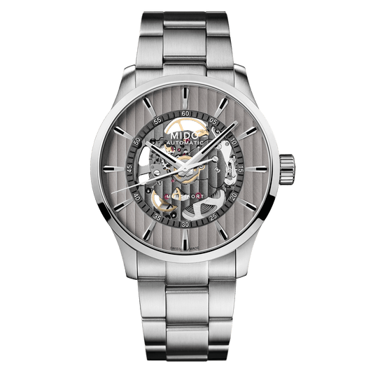 MIDO Multifort Skeleton Vertigo 42mm M038.436.11.031.00 M0384361103100
