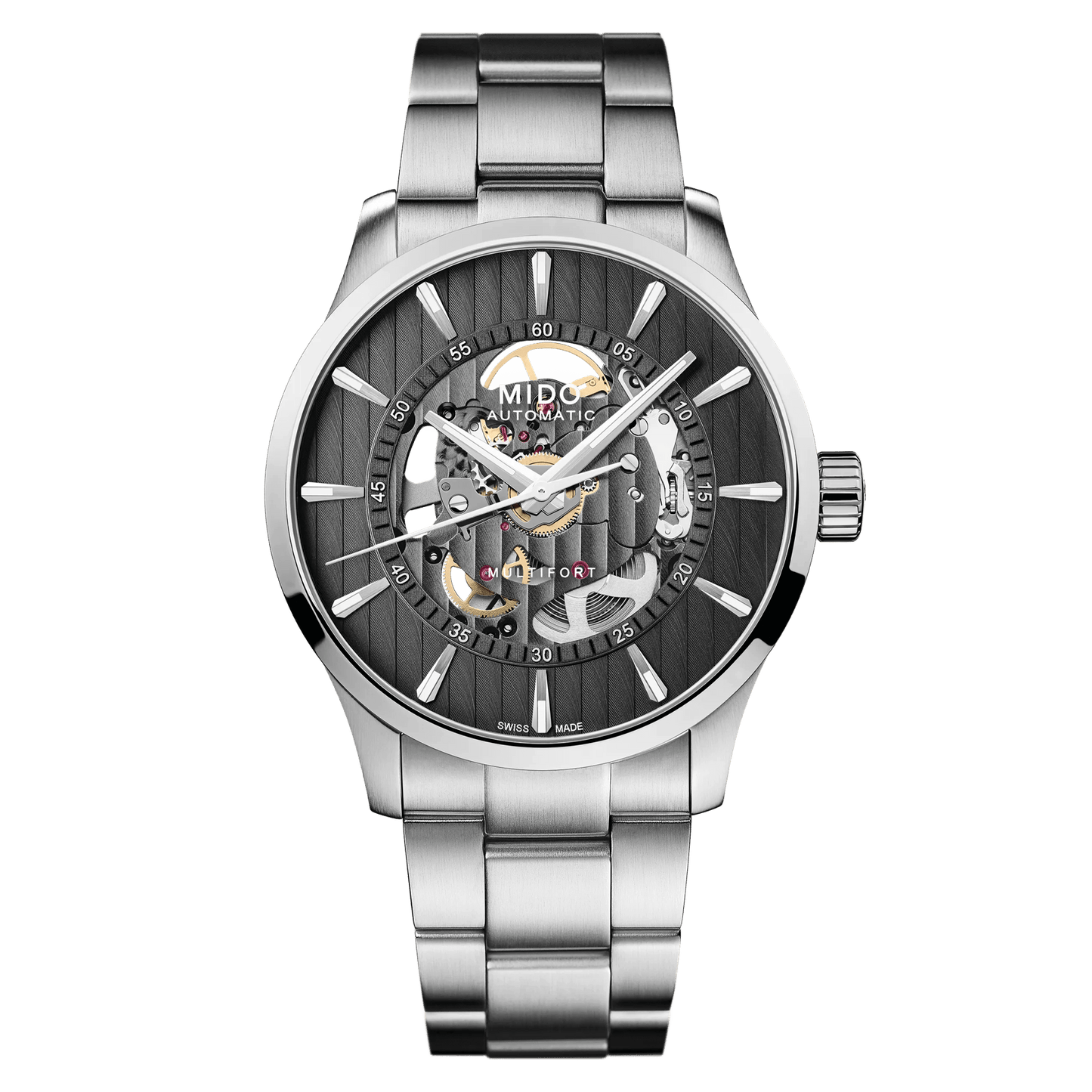 MIDO Multifort Skeleton Vertigo 42mm M038.436.11.061.00  M0384361106100