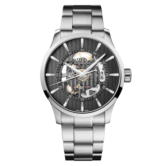 MIDO Multifort Skeleton Vertigo 42mm M038.436.11.061.00  M0384361106100