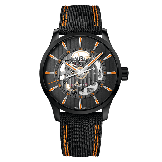MIDO Multifort Skeleton Vertigo 42mm M038.436.37.051.00 M0384363705100
