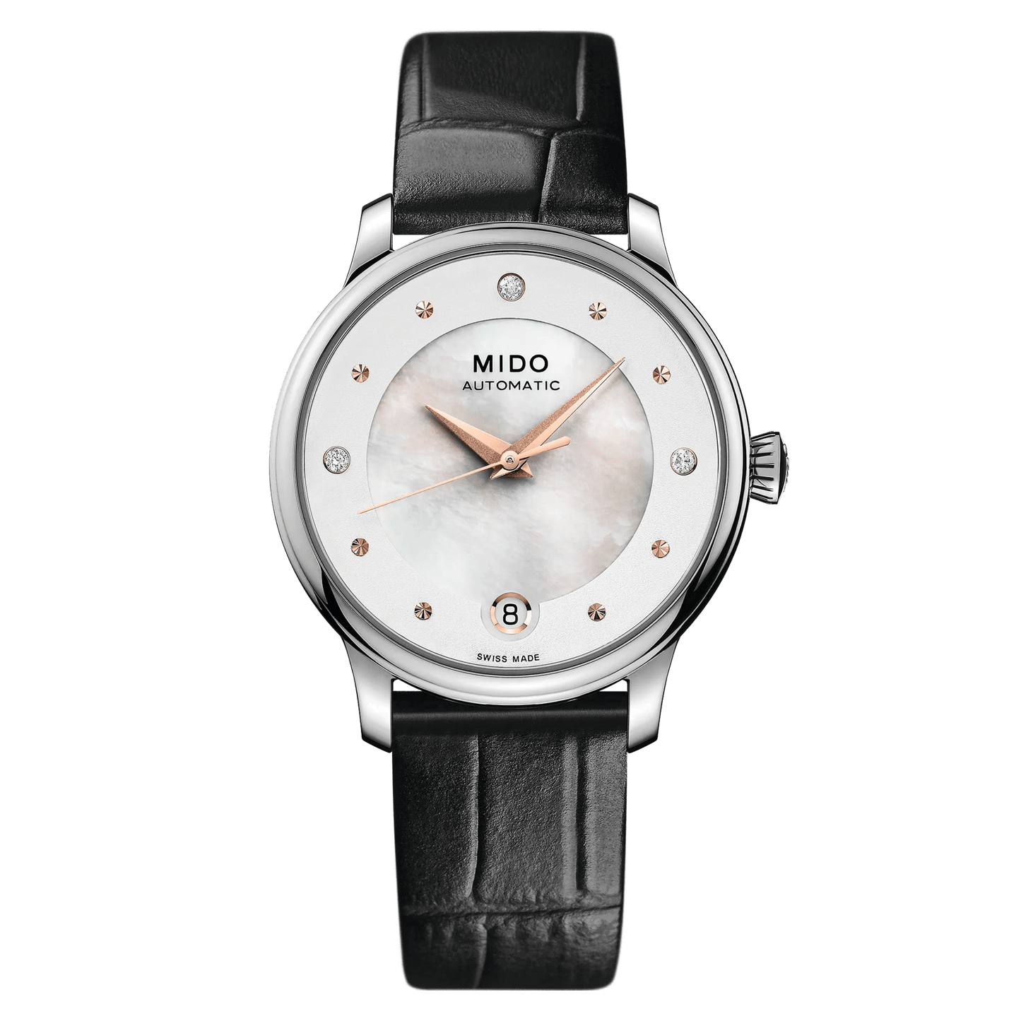 MIDO Baroncelli Lady Day & Night 33mm M039.207.16.106.00 M0392071610600 Special edition (2 Extra Straps)