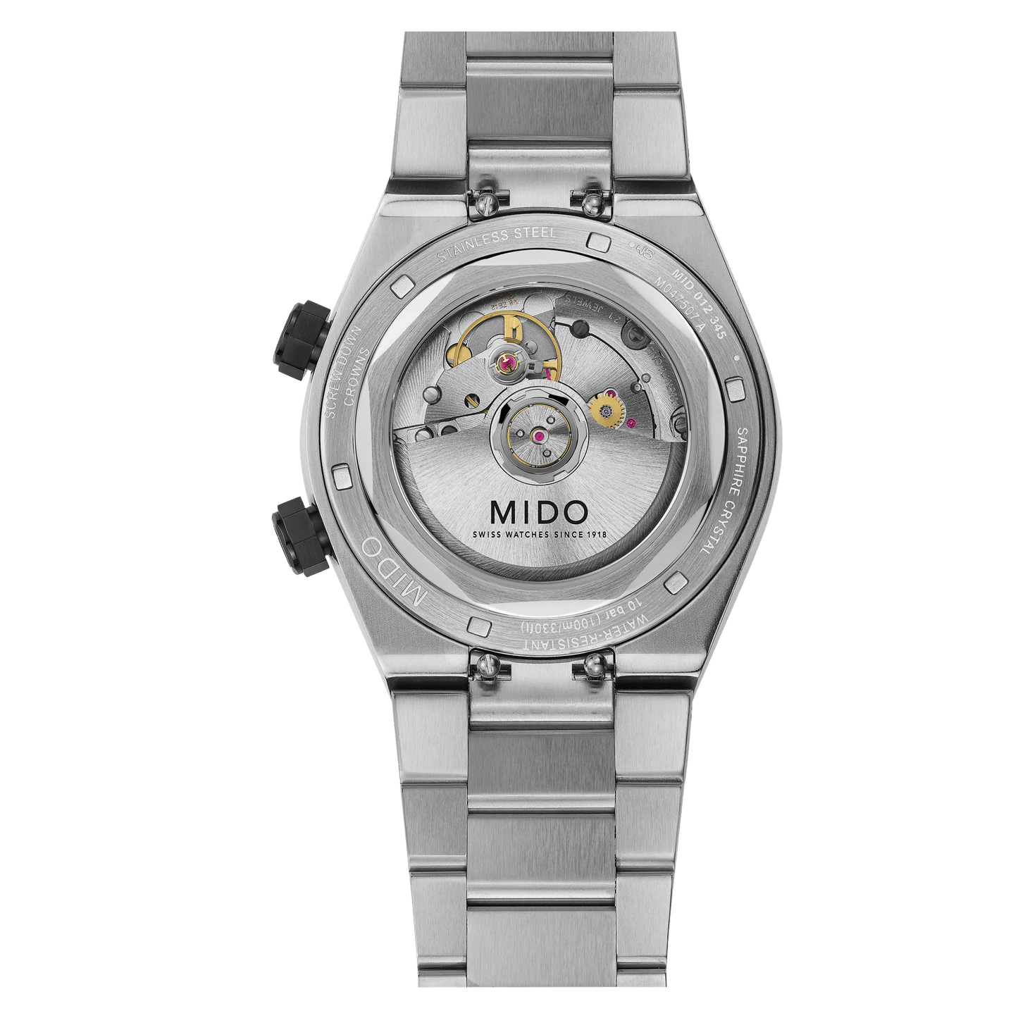 MIDO Multifort 8 Two Crowns 38.4 x 40mm M047.507.11.051.00 M0475071105100