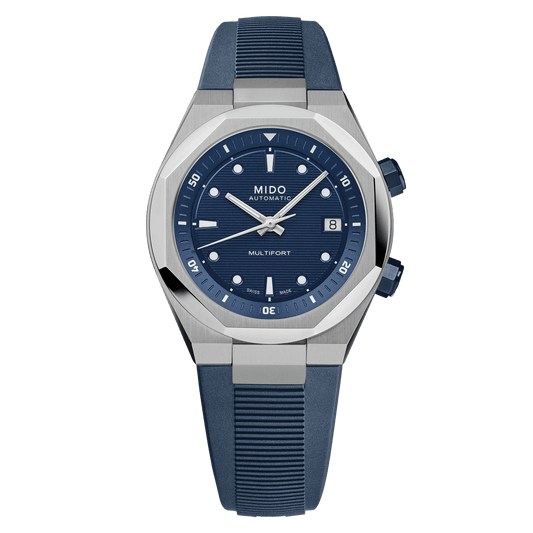 MIDO Multifort 8 Two Crowns 38.4 x 40mm M047.507.17.041.00 M0475071704100