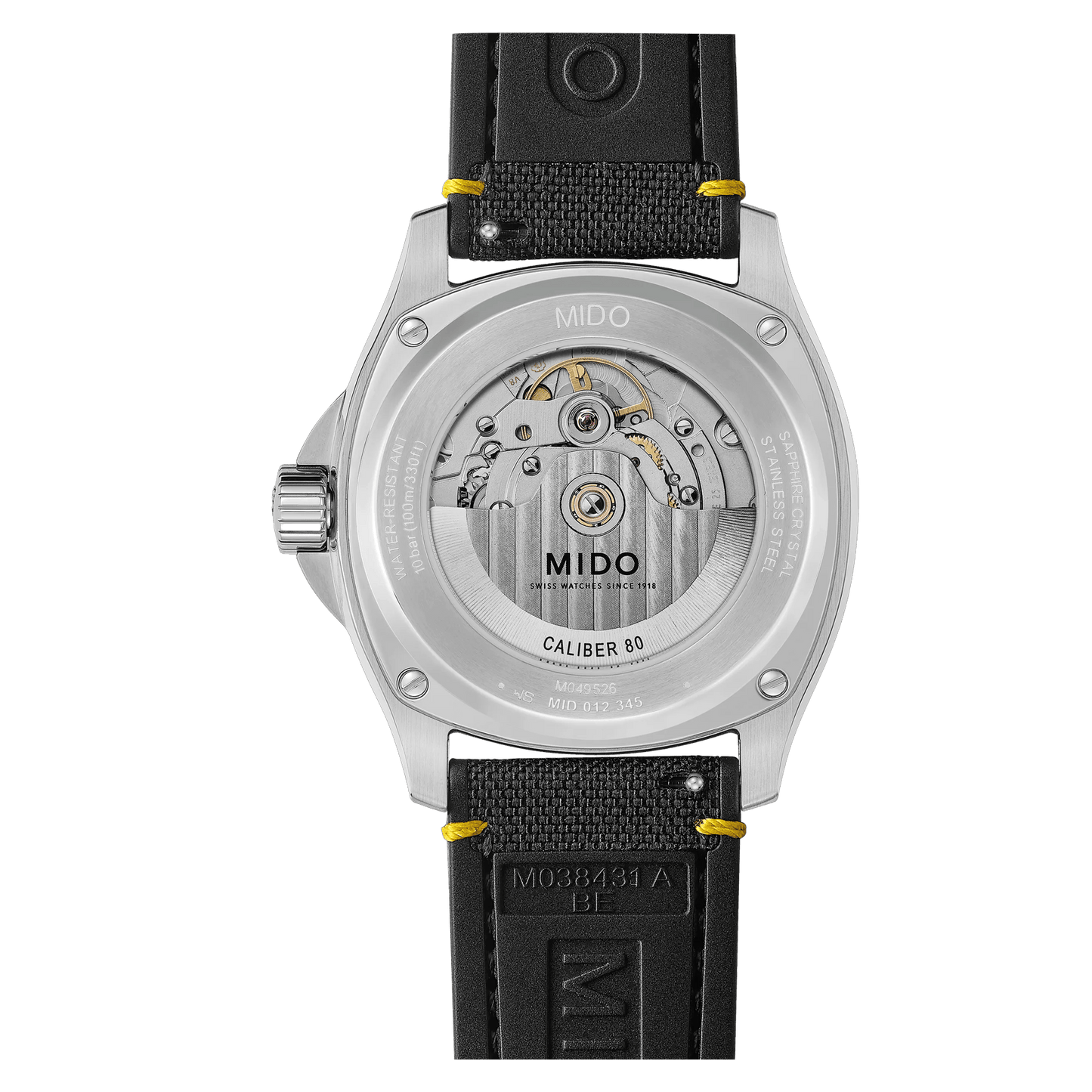 MIDO Multifort TV Big Date 39.2 x 40mm M049.526.17.081.01 M0495261708101
