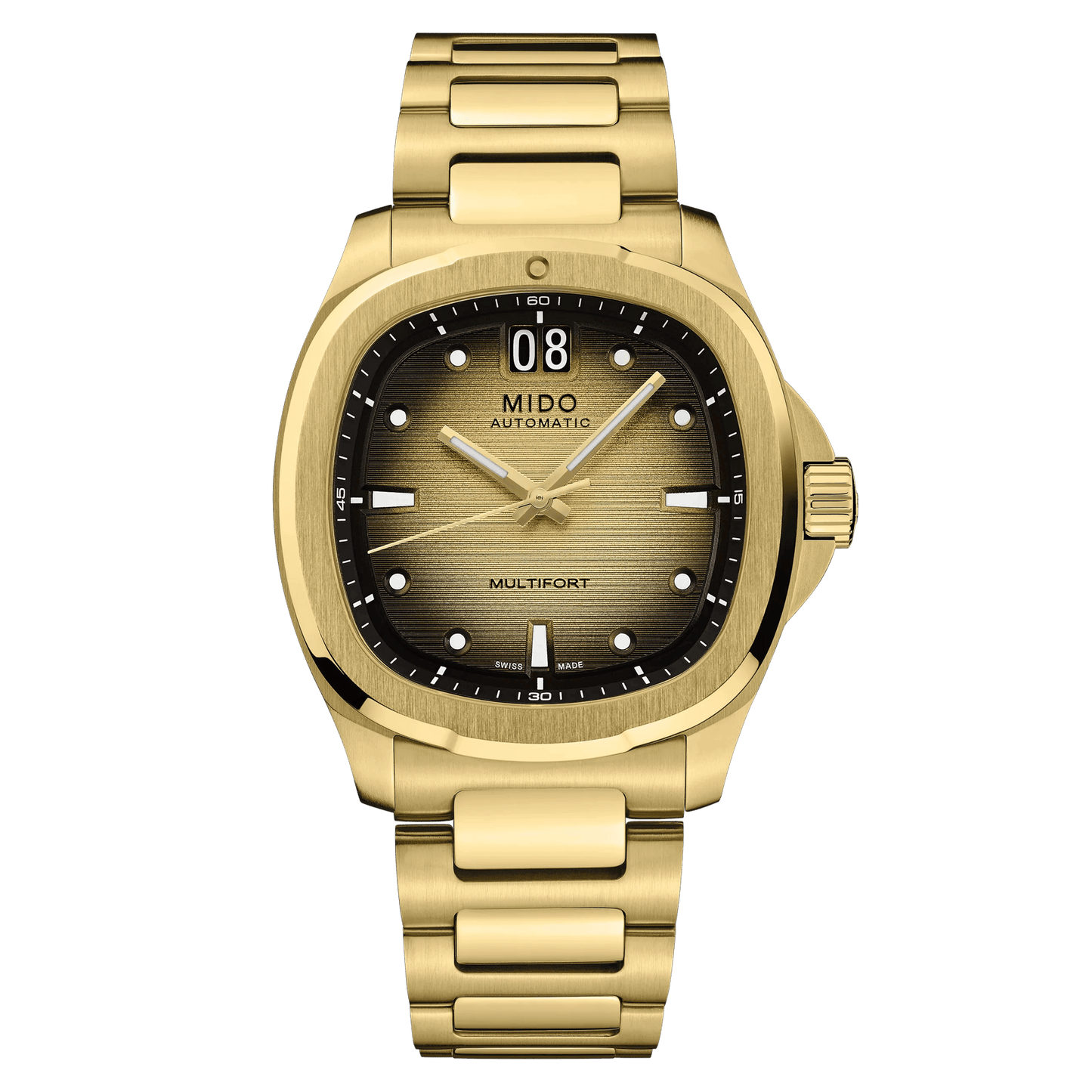 MIDO Multifort TV Big Date 39.2 x 40mm M049.526.33.021.00 M0495263302100 Special edition (1 Extra Strap)