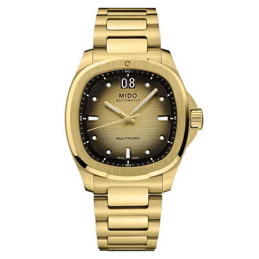 MIDO Multifort TV Big Date 39.2 x 40mm M049.526.33.021.00 M0495263302100 Special edition (1 Extra Strap)