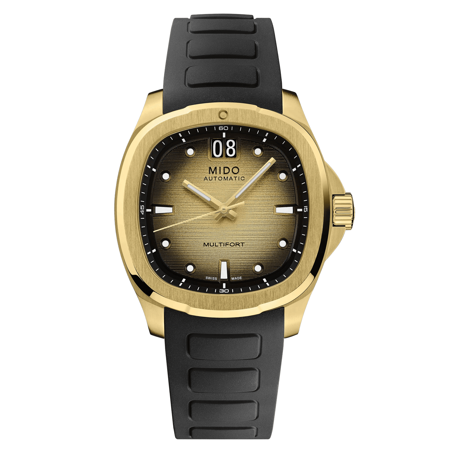 MIDO Multifort TV Big Date 39.2 x 40mm M049.526.33.021.00 M0495263302100 Special edition (1 Extra Strap)