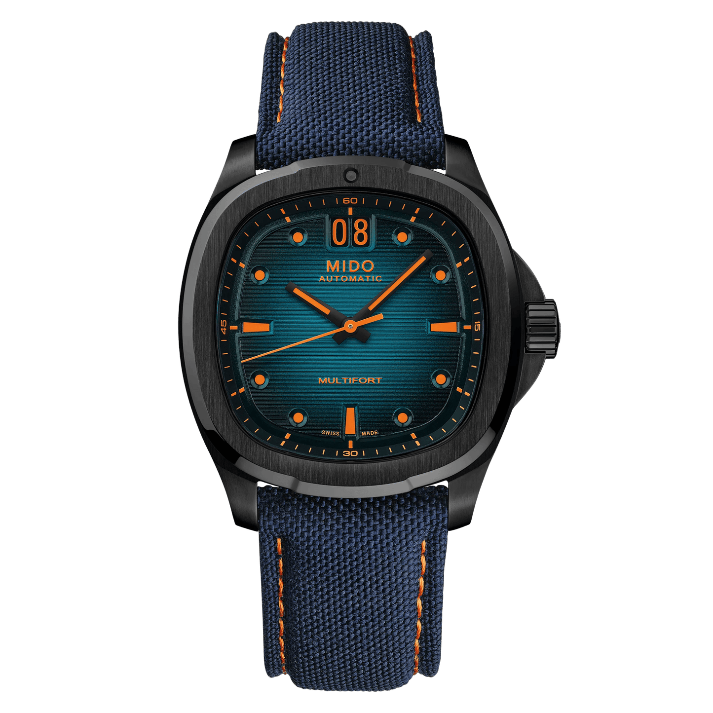 MIDO Multifort TV Big Date 39.2 x 40mm M049.526.37.041.00 M0495263704100