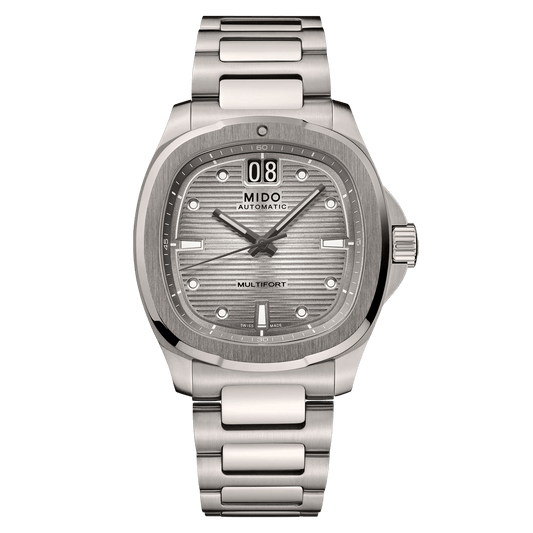 MIDO Multifort TV Big Date Titanium 39.2 x 40mm M049.526.44.081.00 M0495264408100