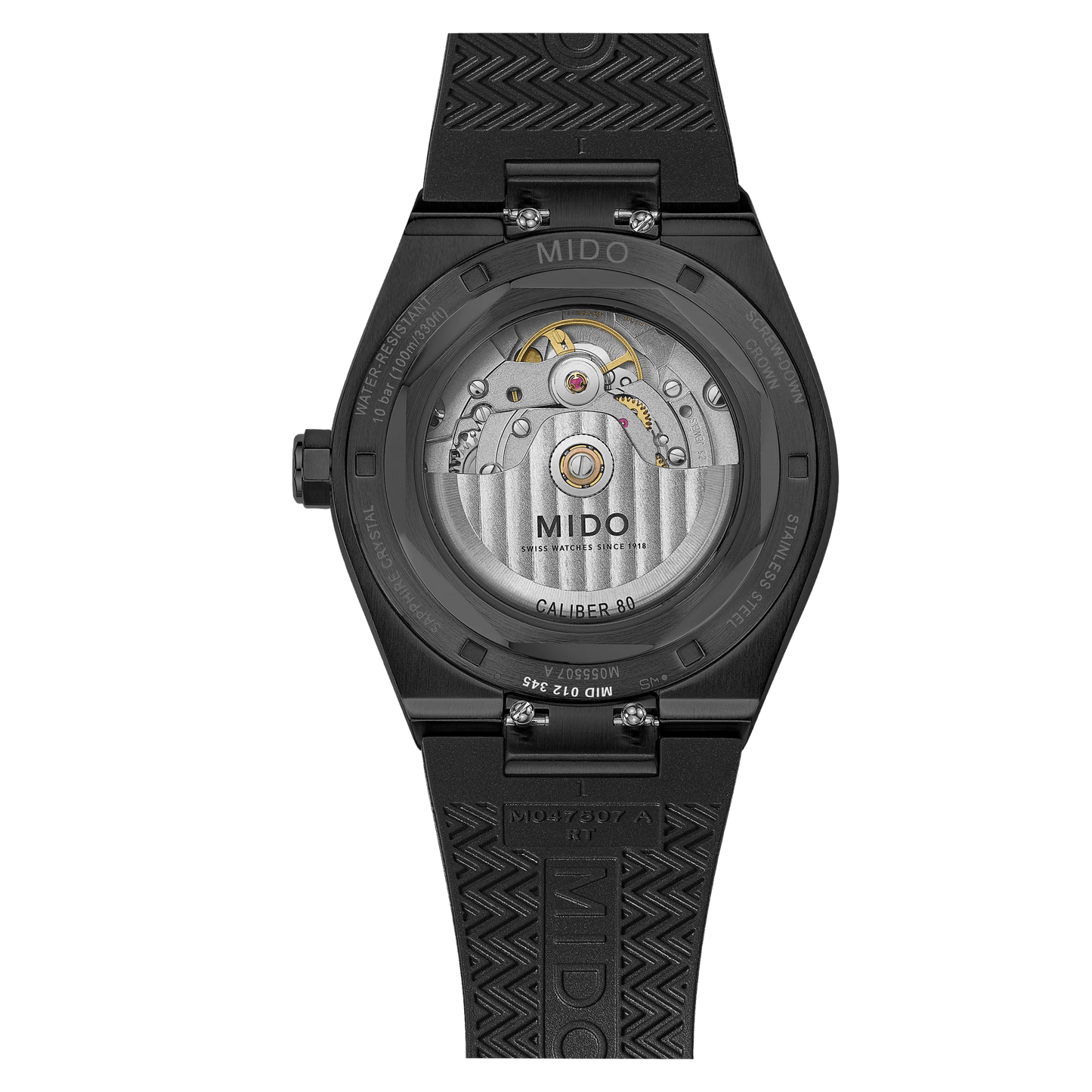 MIDO Multifort 8 One Crown 38.4 x 40mm M055.507.37.051.00 M0555073705100