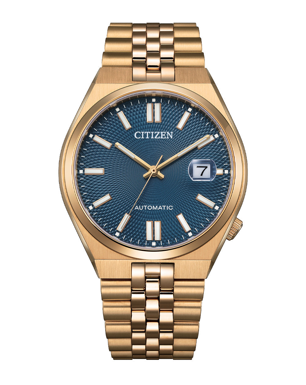 Citizen Automatic NK0023-57L Blue Dial Rosegold PVD