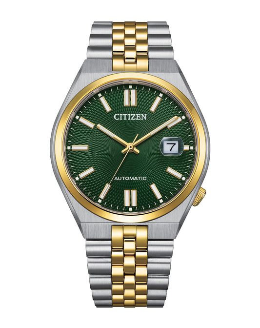 Citizen Automatic NK0024-54X Green Dial Two-tone