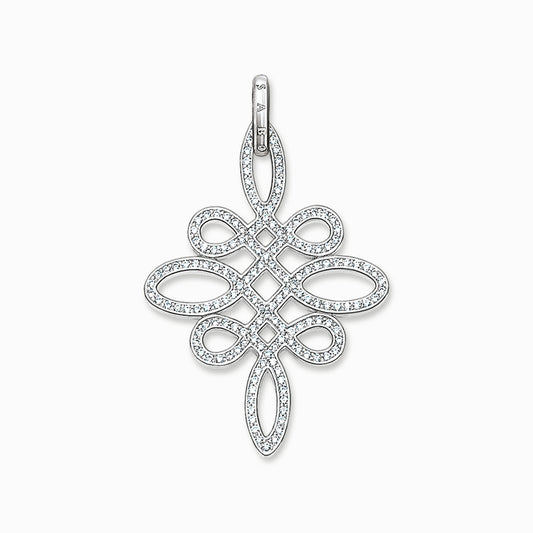Pendant love knot medium PE625-051-14