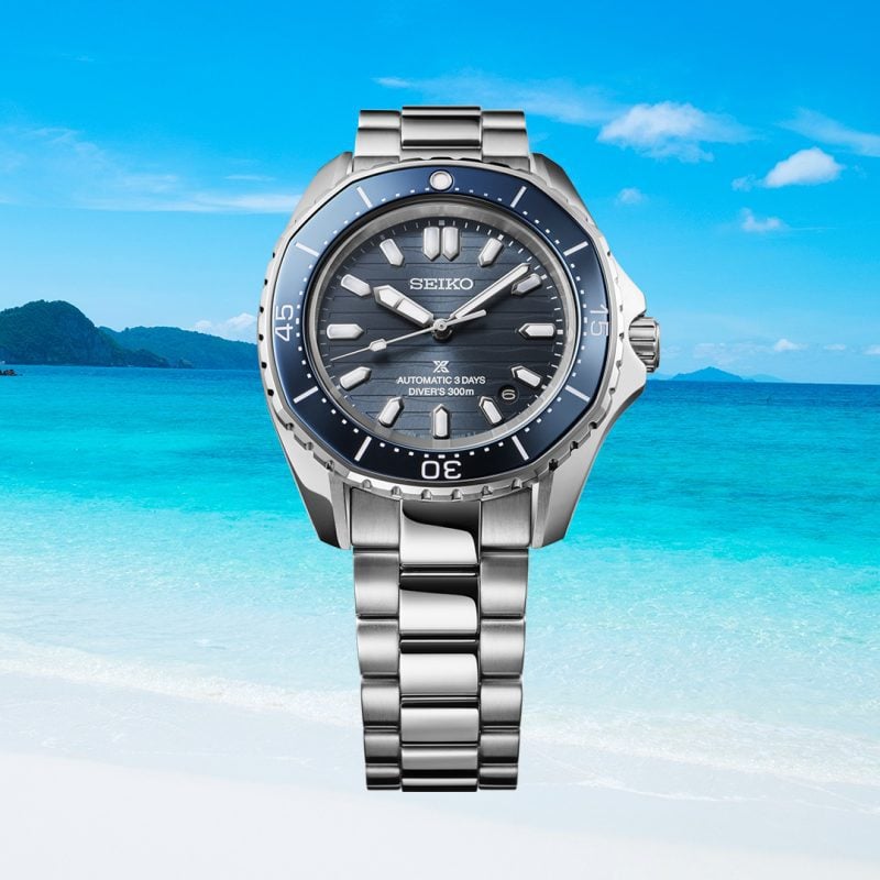 Seiko Prospex Diver’s Watch – Polygonal in Coastline-cobalt SPB483J1 SPB483
