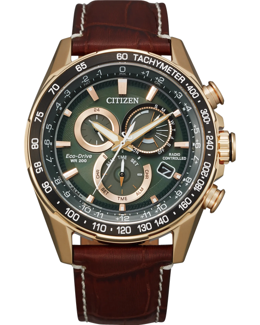 CITIZEN CB5919-00X Perpetual Chrono A-T Atomic Timekeeping