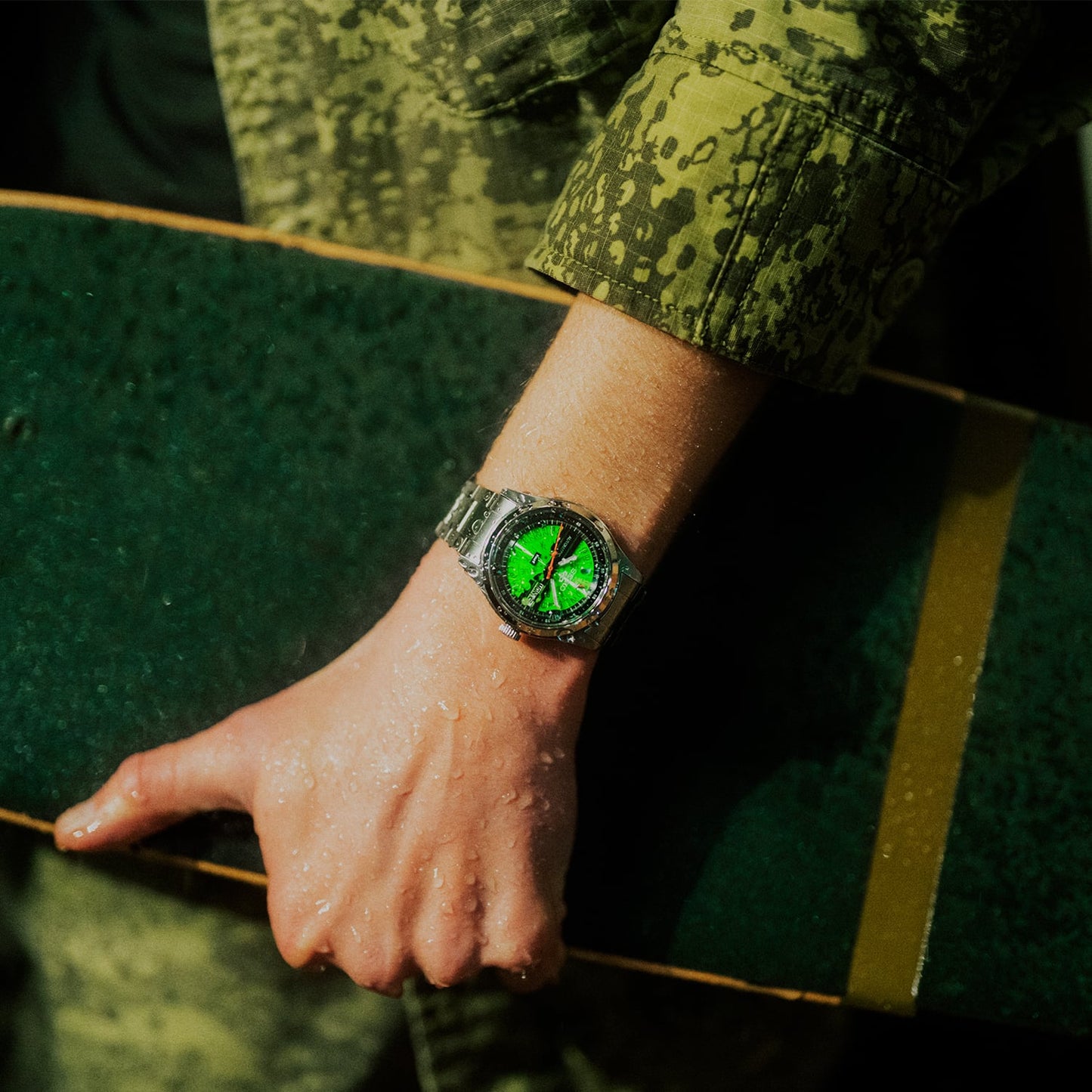 Seiko 5 Sports x HUF II SRPM09 Limited Edition Collaboration SRPM09K1