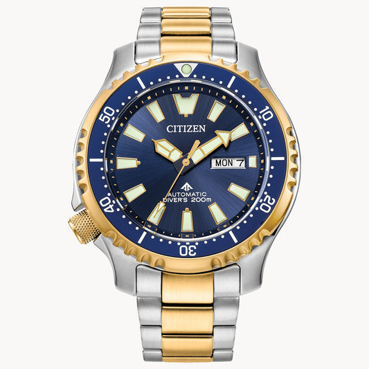 Citizen Promaster Dive Automatic NY0154-51L Blue Dial Stainless Steel