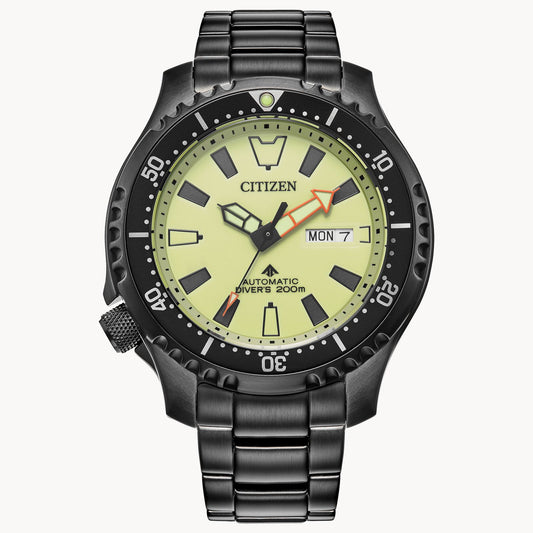 Citizen Promaster Dive Automatic NY0155-58X Yellow Dial Stainless Steel