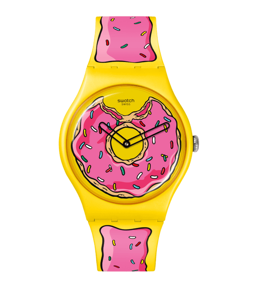 SWATCH SO29Z134 THE SIMPSONS COLLECTION SECONDS OF SWEETNESS