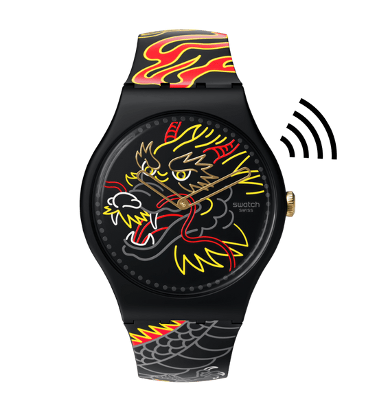 SWATCH SO29Z137-5300 DRAGON IN WIND PAY!
