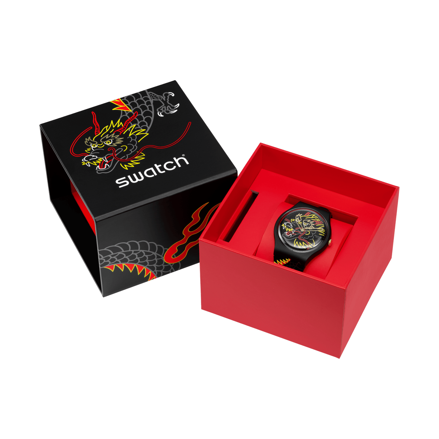 SWATCH SO29Z137-5300 DRAGON IN WIND PAY!