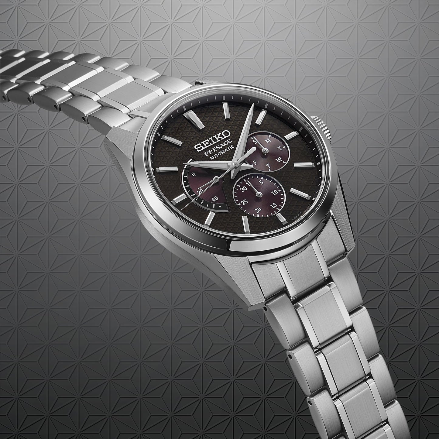 Seiko SPB307 Presage Sharp Edged ‘Kurotobi’ Russet SPB307J1