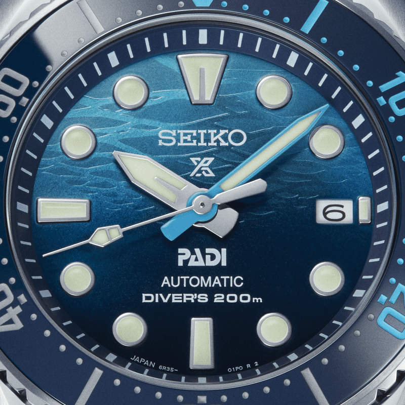 Seiko SPB375J1 Prospex ‘Great Blue’ ‘Sumo’ Scuba PADI Special Edition SPB375