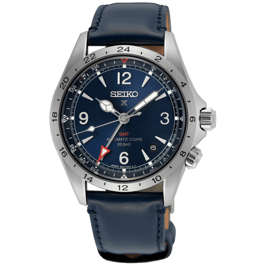 Seiko Prospex Alpinist Mechanical GMT Blue SPB377 SPB377J1