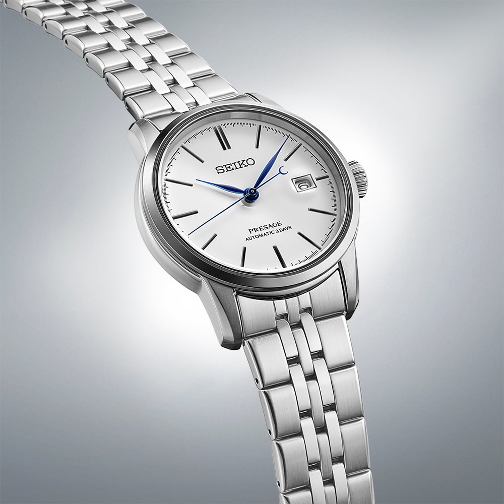 Seiko SPB403J1 ‘Pure White’ Enamel – Presage Craftsmanship Series SPB403