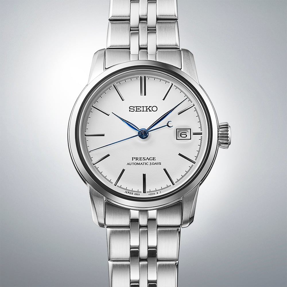 Seiko SPB403J1 ‘Pure White’ Enamel – Presage Craftsmanship Series SPB403