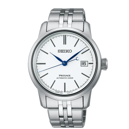 Seiko SPB403J1 ‘Pure White’ Enamel – Presage Craftsmanship Series SPB403