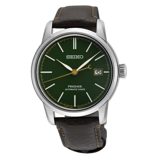Seiko SPB407J1 ‘Natural Green’ Urushi Lacquer – Presage Craftsmanship Series SPB407