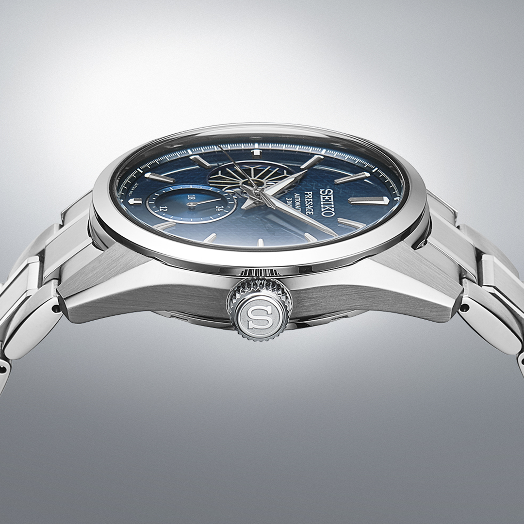 Seiko SPB417J1 Presage ‘Ao’ Sharp-Edged Open Heart SPB417