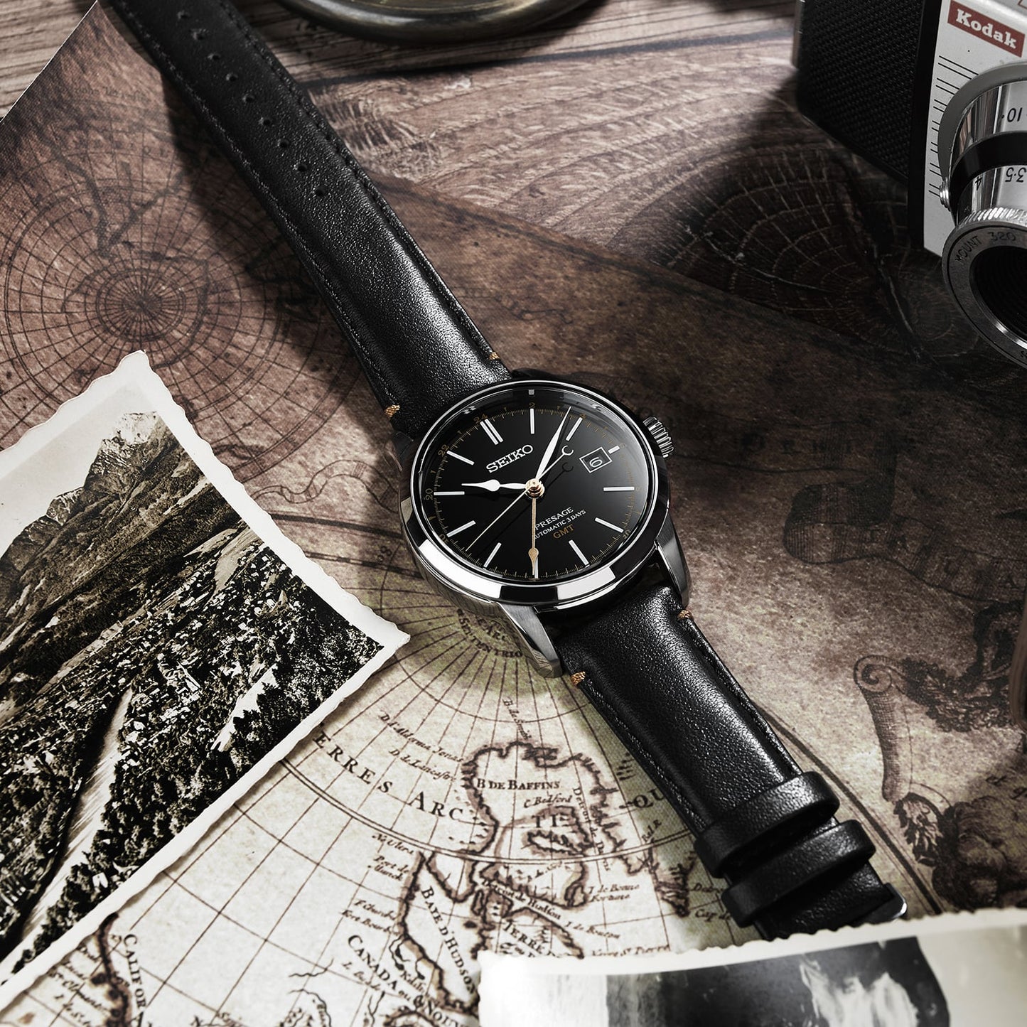 Seiko SPB447J1 Seiko Presage Craftsmanship – Urushi GMT SPB447