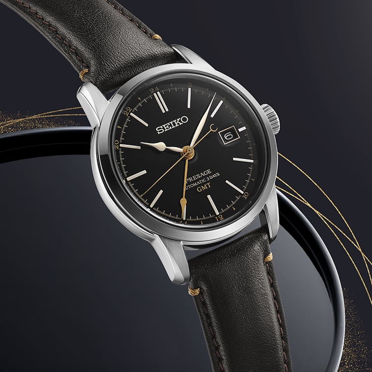 Seiko SPB447J1 Seiko Presage Craftsmanship – Urushi GMT SPB447