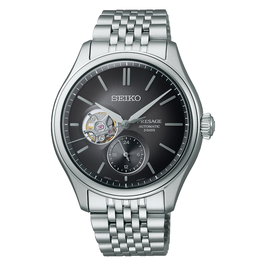 Seiko SPB471J1 Seiko Presage Classic Series ‘Sumi-iro’ Open heart SPB471