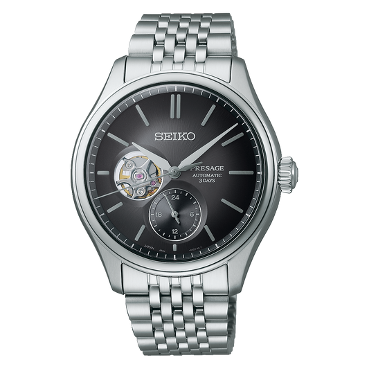 Seiko SPB471J1 Seiko Presage Classic Series ‘Sumi-iro’ Open heart SPB471