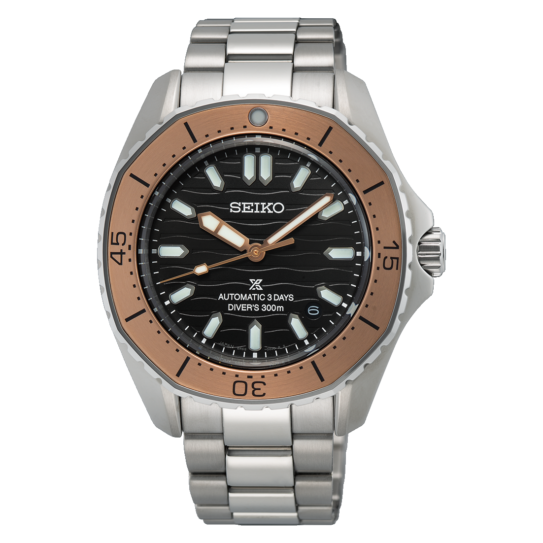 Seiko SPB485 Prospex Diver’s Watch – Polygonal in Ocean grey & bronze tone SPB485J1