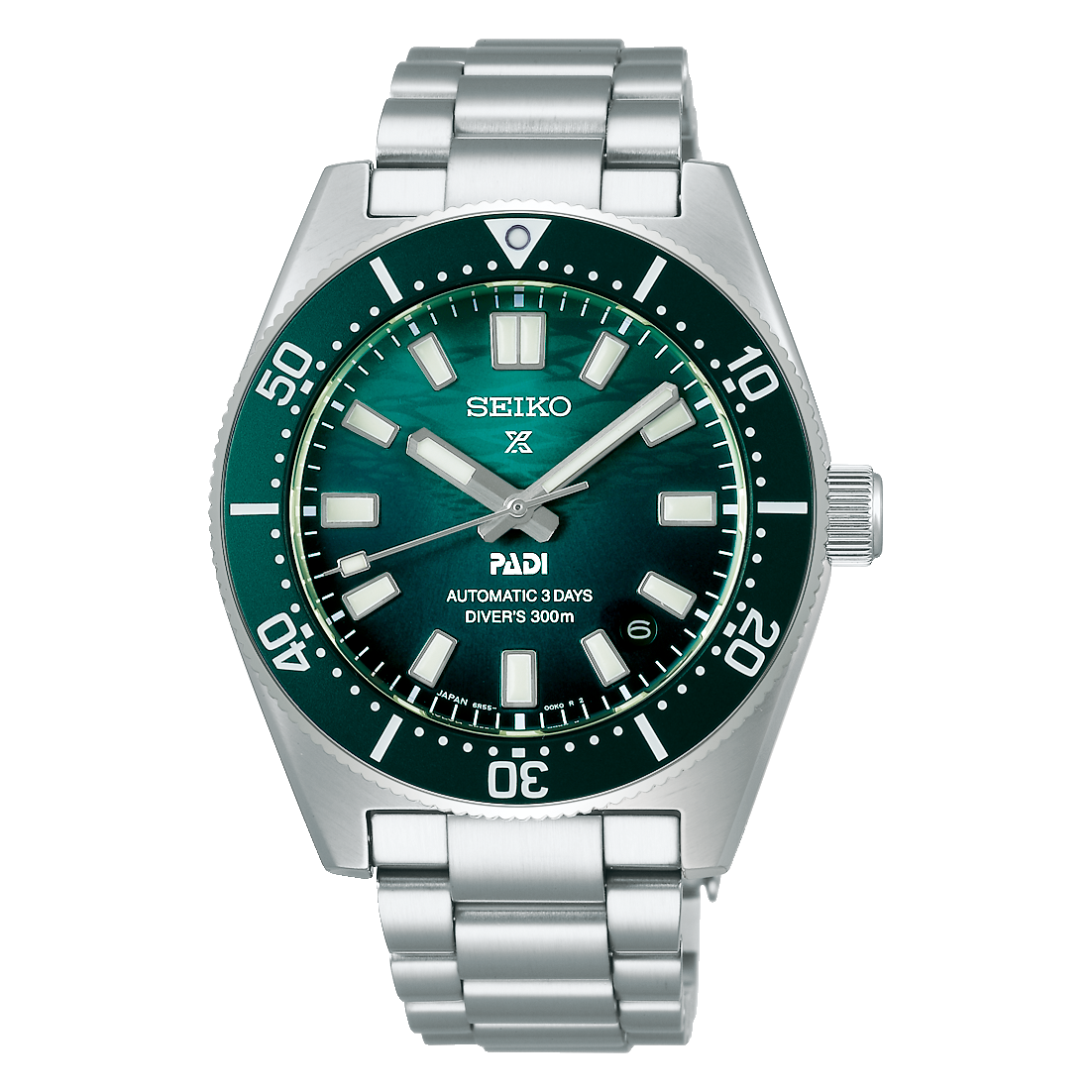 Seiko SPB501J1 Prospex 1965 Heritage Diver’s PADI Special Edition in Green SPB501